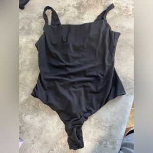 SKIMS Black Bodysuit